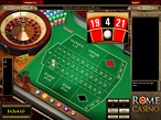 Roulette at Rome Casino
